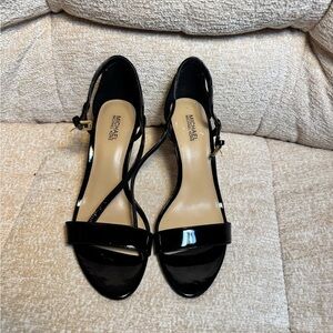 Michael Kors Black Patent Heels